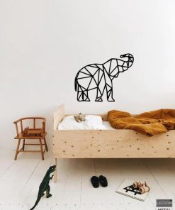 Déco Murale Éléphant en Métal