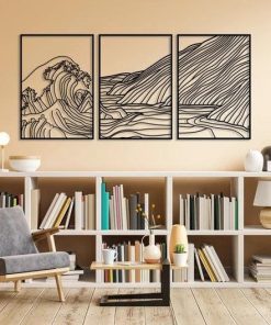 Déco Murale Océan en Métal