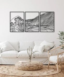 Déco Murale Océan en Métal