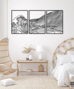 Déco Murale Océan en Métal